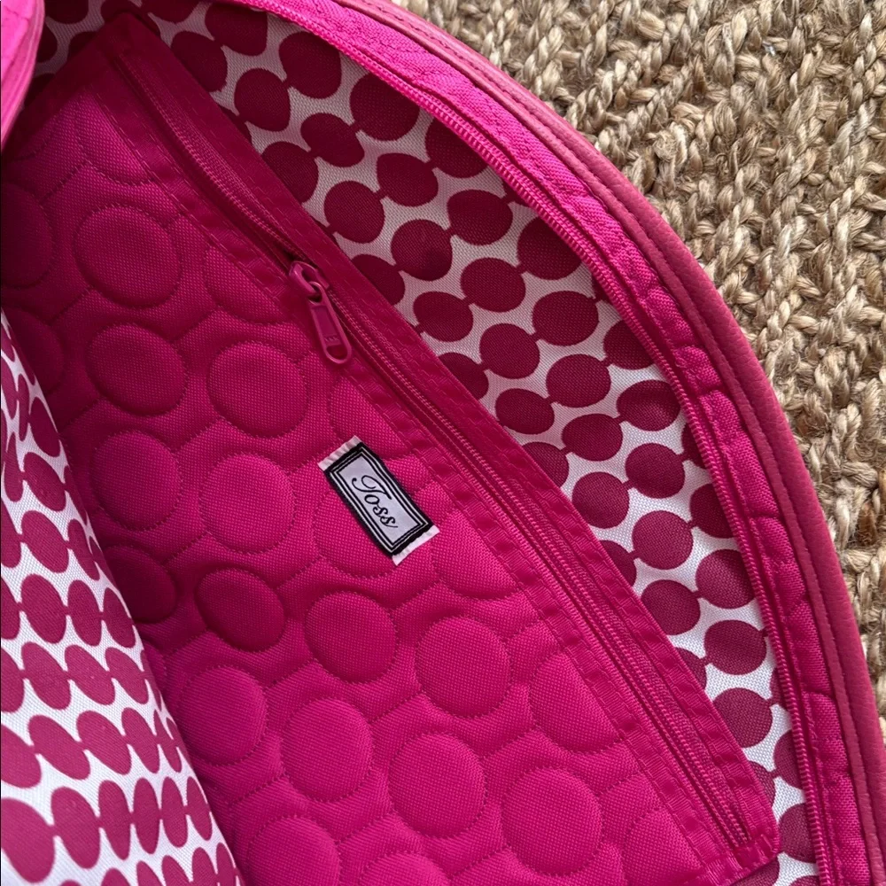 Toss Designs Quilted Tennis Racquet Bag - Picture 4 of 4